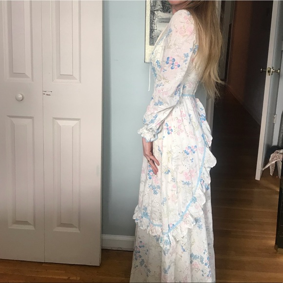 SOLD Gunne Sax style prairie maxi size XS - Picture 5 of 8